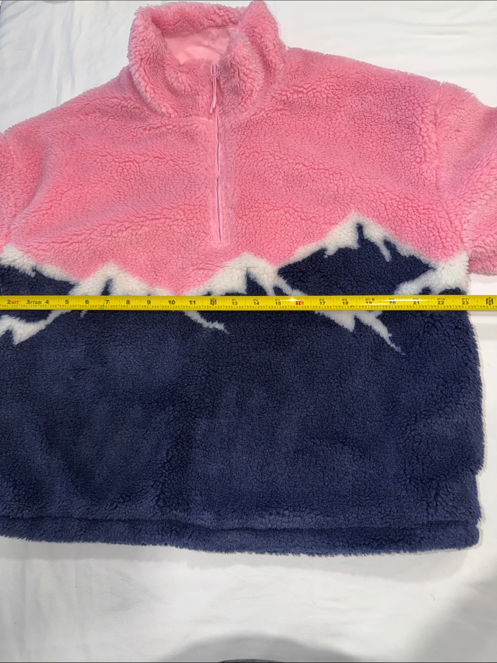 Beach Riot Leona Sherpa Snowy Peaks, Medium - Picture 9 of 12